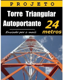 Projeto de Torre Autoportante de 24 metros