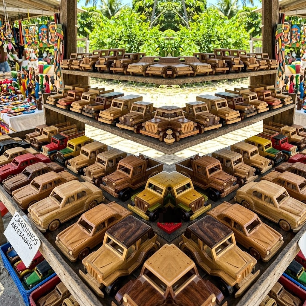 50 Moldes de Carrinhos de Madeira - Imagem 9